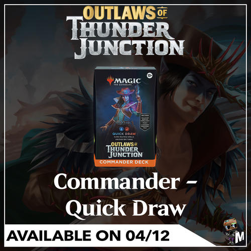 [Pre-Order] Magic the Gathering - Outlaws of Thunder Junction Commander Deck
