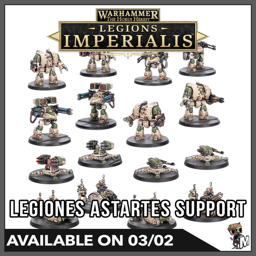 [Pre-Order] Legiones Astartes Support - Legions Imperialis Warhammer The Horus Heresy