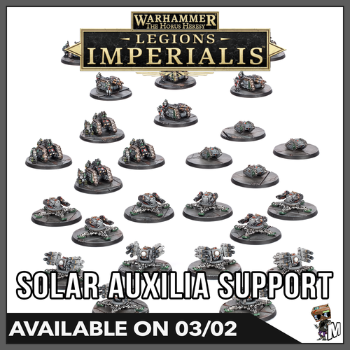 [Pre-Order] Solar Auxilia Support - Legions Imperialis Warhammer The Horus Heresy
