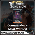 [Pre-Order] Magic the Gathering - Outlaws of Thunder Junction Commander Deck