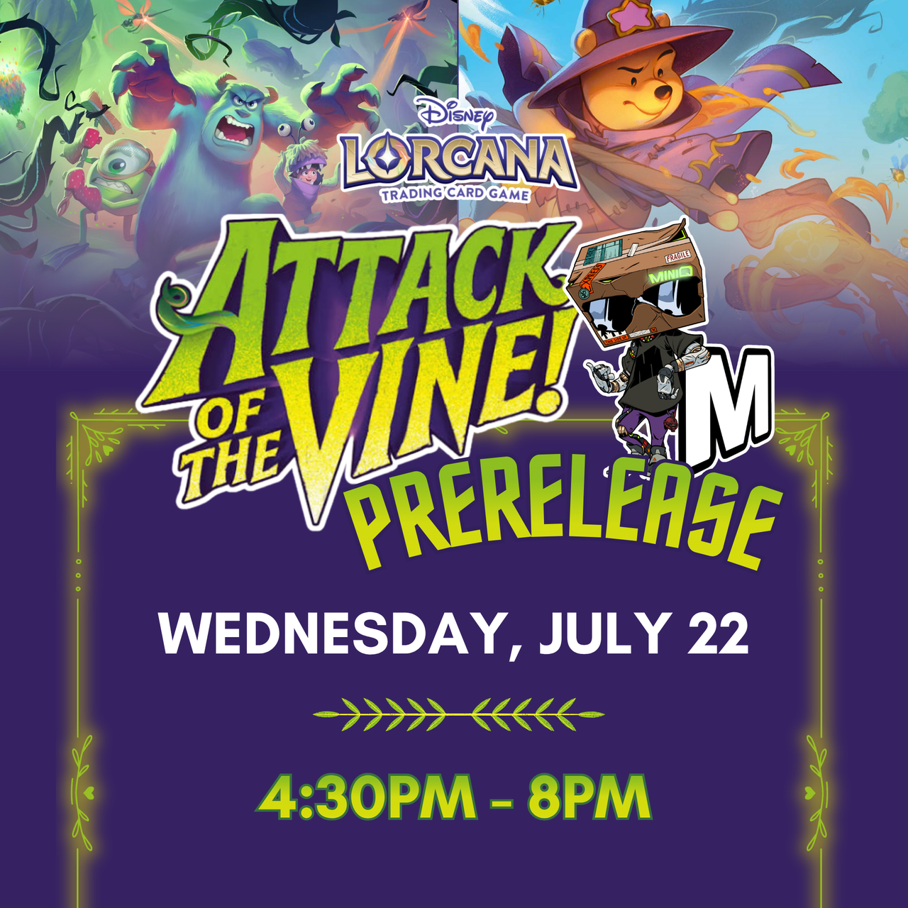 [Pre-register] Attack of the Vine! Pre-Release 7/22