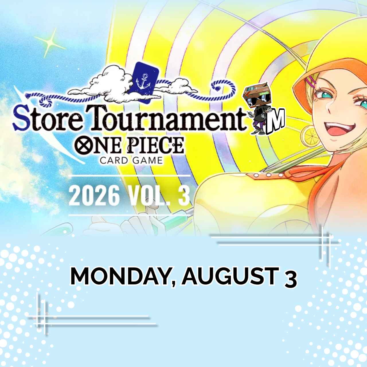 [Pre-register] One Piece Card Game - Tournament August 3rd 5:30PM START