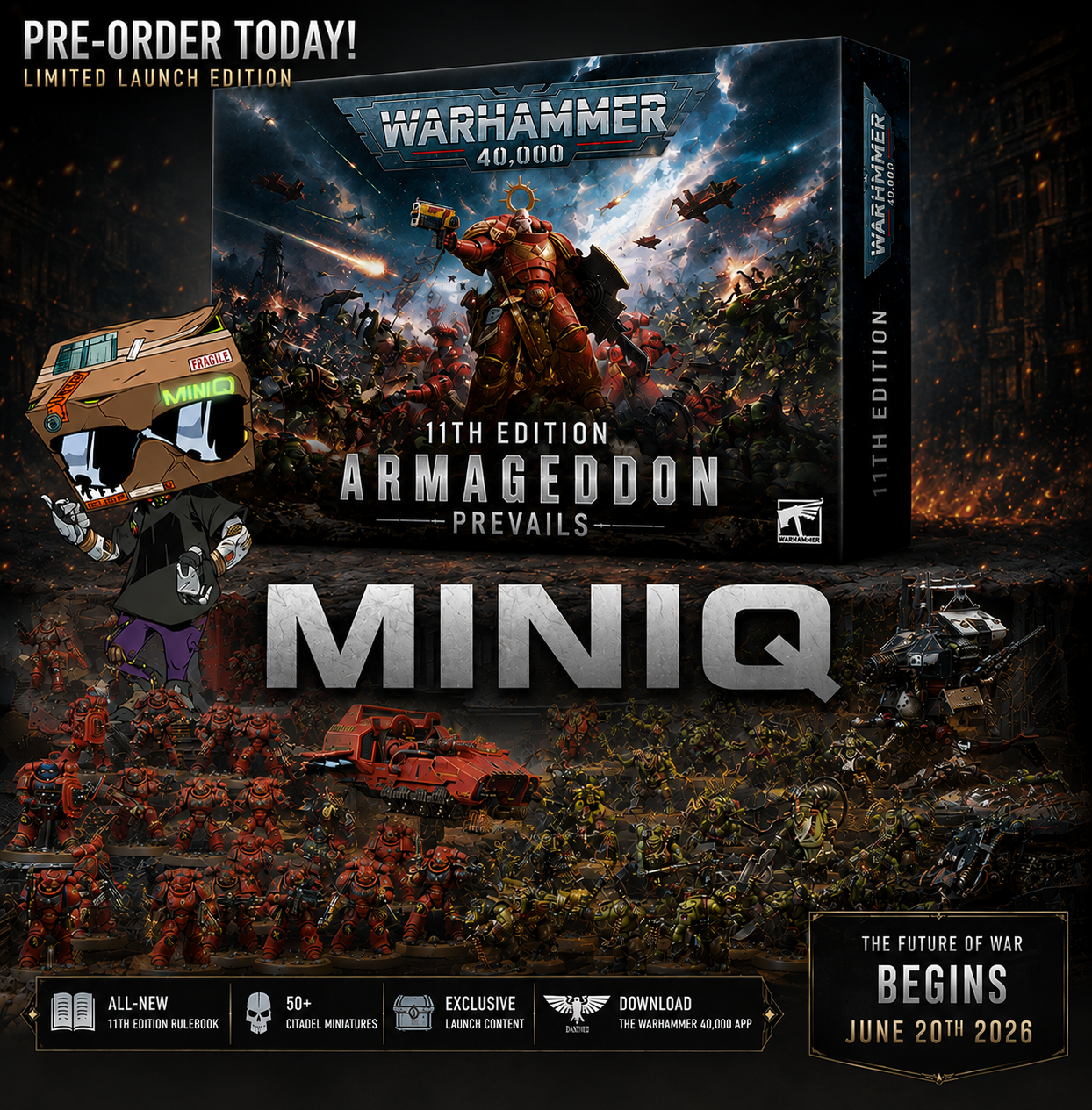 [Pre-Order] Warhammer 40,000: Armageddon Box $50 DEPOSIT