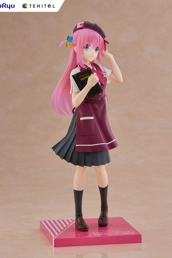 [Pre-Order] TENITOL Hitori Gotoh Cafe Clerk-Style ver Bocchi the Rock! Figure