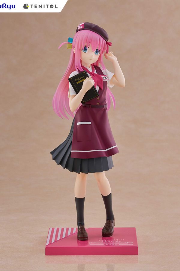 [Pre-Order] TENITOL Hitori Gotoh Cafe Clerk-Style ver Bocchi the Rock! Figure